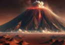 volcanic eruption