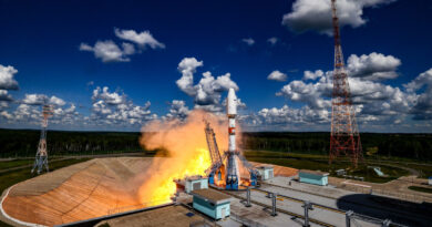 Iran launches three satellites into space from Russia