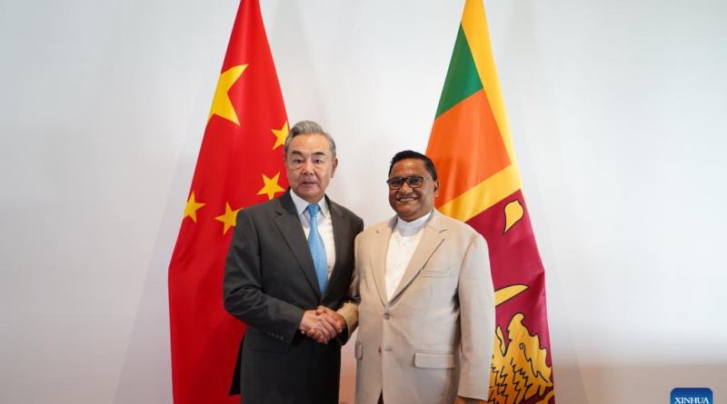 Chinese FM Wang Yi Visits Sri Lanka,