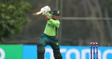 Pakistan U19 beat Scotland U19 by six wickets in 12th ICC U19 World Cup match.