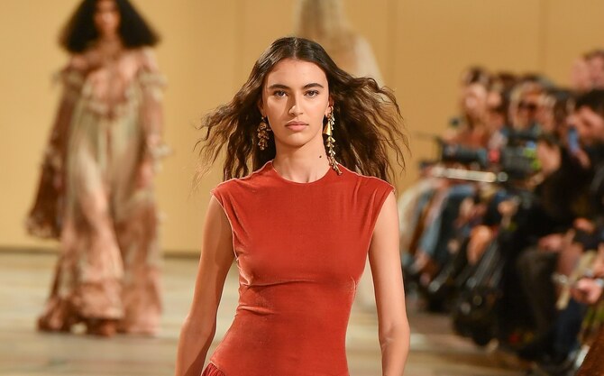 Model Amira Al Zuhair celebrates new year with Jacquemus runway debut