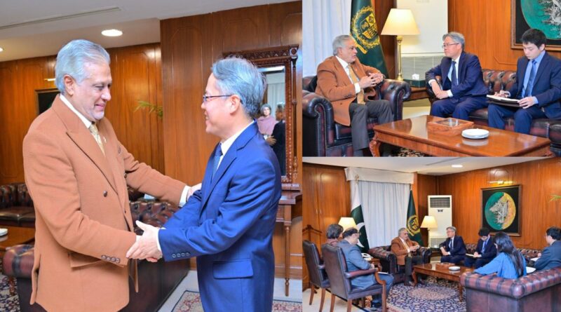 DPM Ishaq Dar Meets Chinese Ambassador to Discuss Bilateral Cooperation