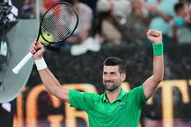 Djokovic defeats Pedro Martinez 6-3, 6-2, 6-2.