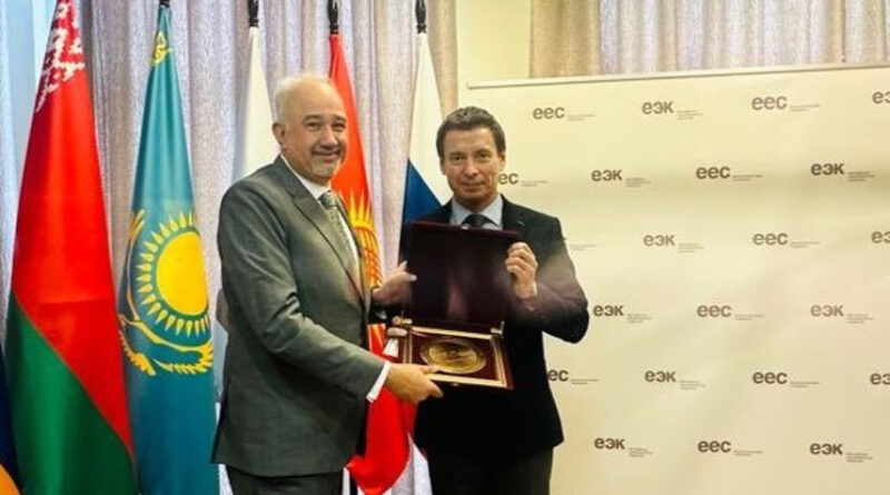 Ambassador Tirmizi, EEC Trade Chief Discuss Expanding Pakistan–EAEU Economic Ties