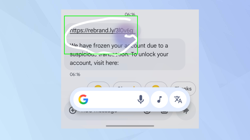 Google Adds New Feature to Help Android Users Spot Scam Texts