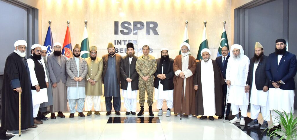 DG ISPR at GHQ, Pledges Support for National Narrative