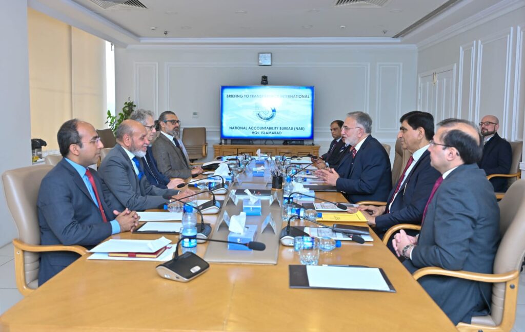 Pakistan’s NAB and Transparency International Explore Joint Anti-Corruption Efforts