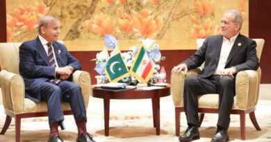 Shehbaz–Pezeshkian Call Focuses on Regional Stability