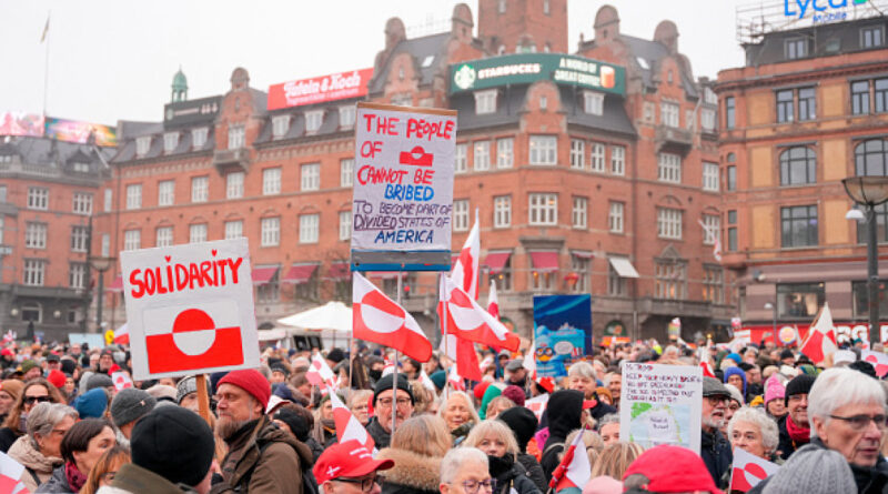 Greenlanders and Supporters Rally Against U.S. Annexation Threat