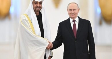 Putin, UAE President Open Strategic Talks in Moscow