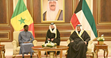 Senegalese President Bassirou Diomaye Faye arrived in Kuwait