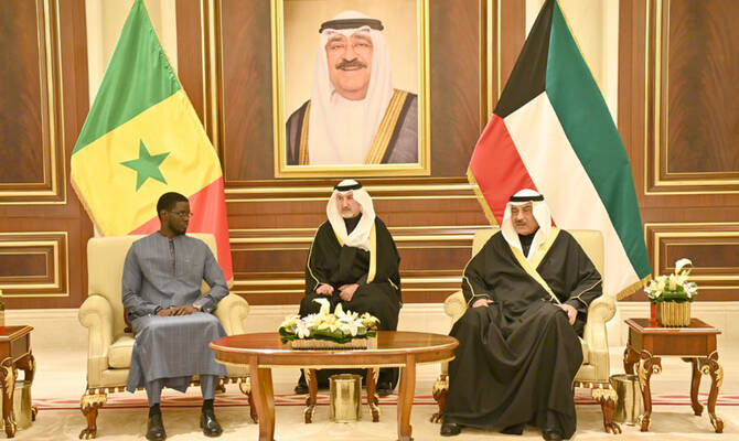 Senegalese President Bassirou Diomaye Faye arrived in Kuwait