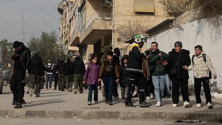 Syria's Military Opens Evacuation