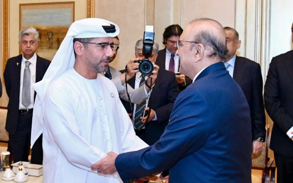 President Discusses AD Ports Group Investment in Pakistan