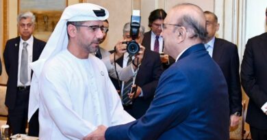 President Discusses AD Ports Group Investment in Pakistan