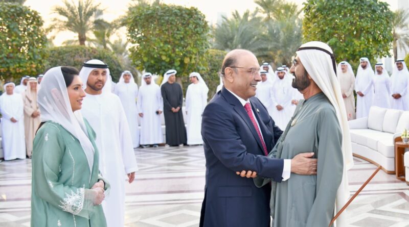 President Zardari Highlights Pakistan’s Reforms, Invites UAE Leader to Visit