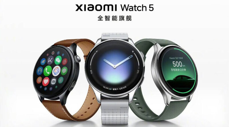 Xiaomi Watch 5 Headed to EU With Wear OS and €329 Price