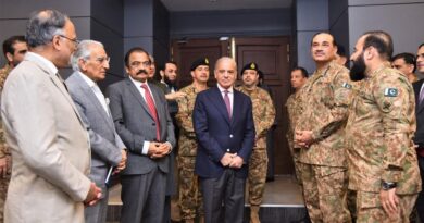 PM Shehbaz Sharif Visits GHQ for Security Briefing