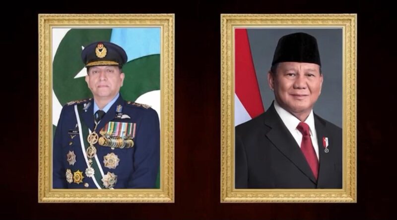 PAF Chief Meets Indonesian Leadership, Defence Cooperation Expanded