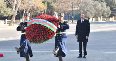 President Aliyev Pays Tribute to Khojaly Victims