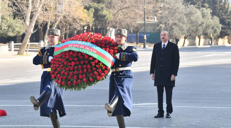 President Aliyev Pays Tribute to Khojaly Victims
