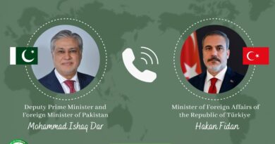Ishaq Dar, Turkish FM Discuss Terror Attack and Bilateral Ties