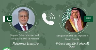 Pakistan, Saudi Arabia Pledge Continued Diplomatic Coordination