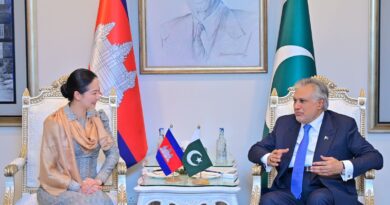 Pakistan, Cambodia Reaffirm Commitment to Strengthen Economic Cooperation