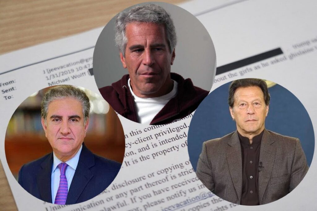 Imran Khan, Shah Mahmood Qureshi Named in Epstein Documents Amid Polio Program Correspondence