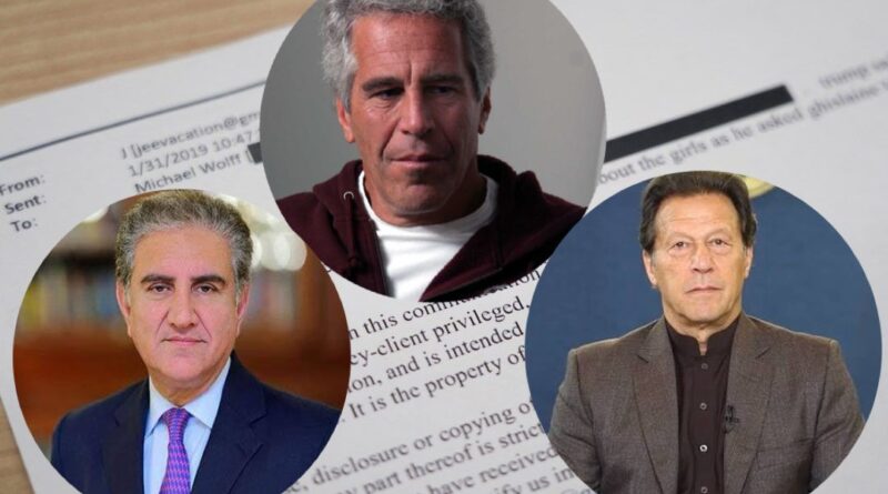 Imran Khan, Shah Mahmood Qureshi Named in Epstein Documents Amid Polio Program Correspondence