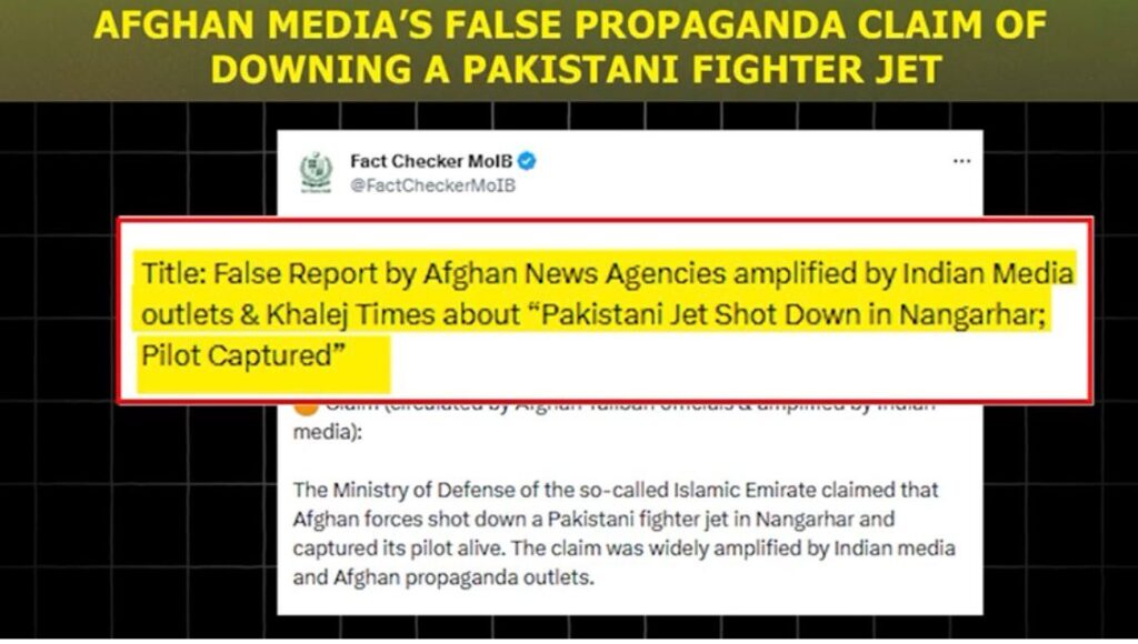 Pakistan Rejects Claims of Downed Fighter Jet