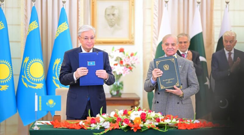 Pakistan and Kazakhstan Forge Comprehensive Strategic Partnership