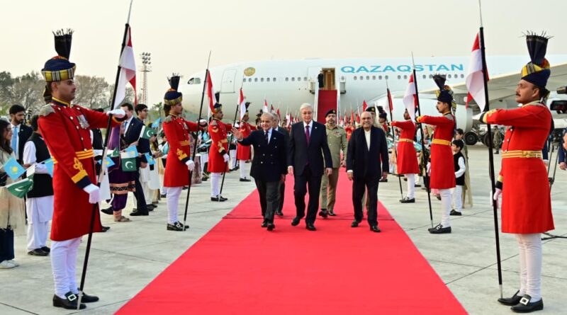 Kazakhstan President Tokayev Arrives in Pakistan on Two-Day Visit