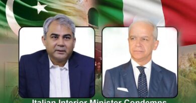 Italy and EU Condemn Islamabad Suicide Attack, Express Solidarity with Pakistan