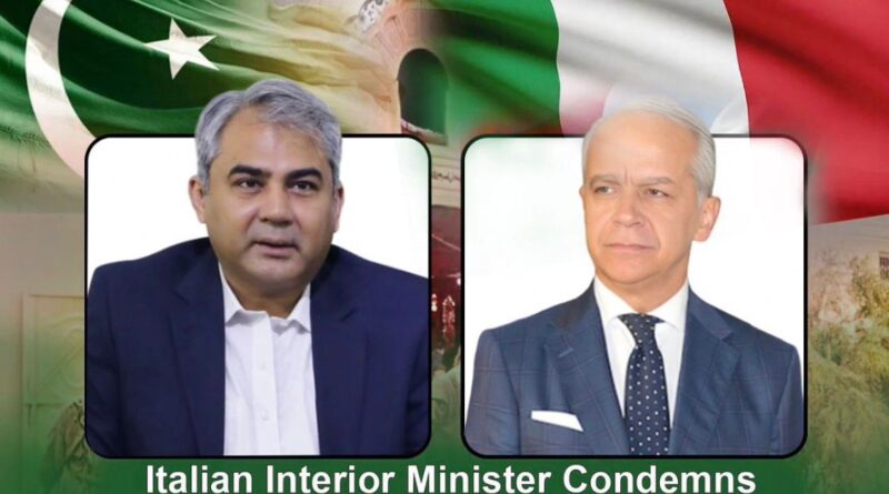 Italy and EU Condemn Islamabad Suicide Attack, Express Solidarity with Pakistan