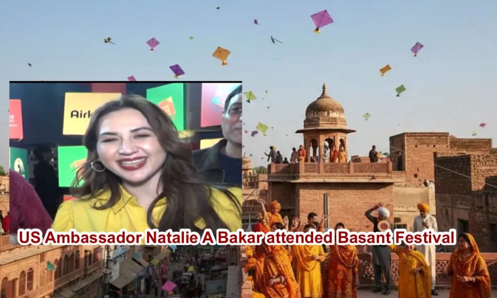 US Envoy Natalie Baker Attends Basant Festivities at Delhi Gate