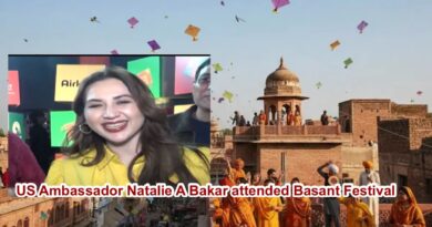 US Envoy Natalie Baker Attends Basant Festivities at Delhi Gate