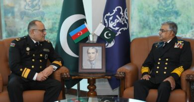 Pakistan, Azerbaijan Pledge to Strengthen Naval Cooperation During High-Level Meeting