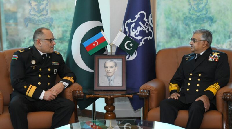 Pakistan, Azerbaijan Pledge to Strengthen Naval Cooperation During High-Level Meeting