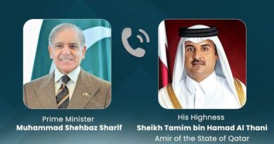 PM Shehbaz Holds Call with Qatar Amir on Regional, Global Issues