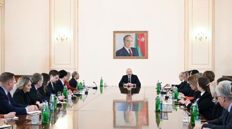 President Aliyev Welcomes U.S. Companies to Explore Investment and Trade Opportunities