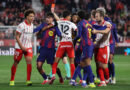Barca suffer title defense blow in Girona derby defeat