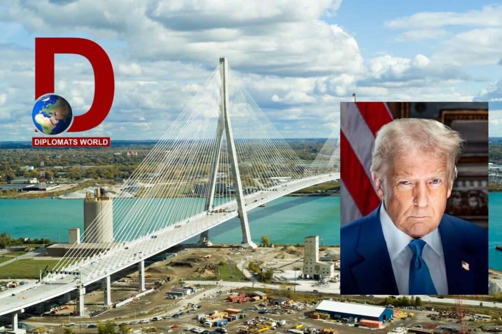 Trump Threatens to Block Gordie Howe Bridge Over Canada Trade Dispute