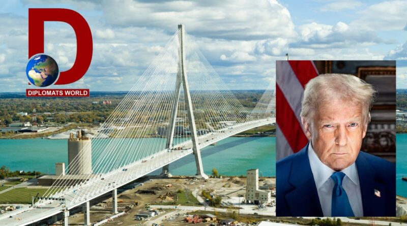 Trump Threatens to Block Gordie Howe Bridge Over Canada Trade Dispute