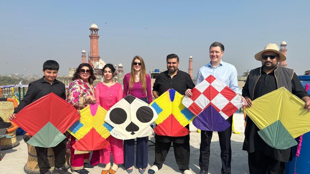 British High Commissioner Jane Marriott Joins Basant Celebrations in Lahore