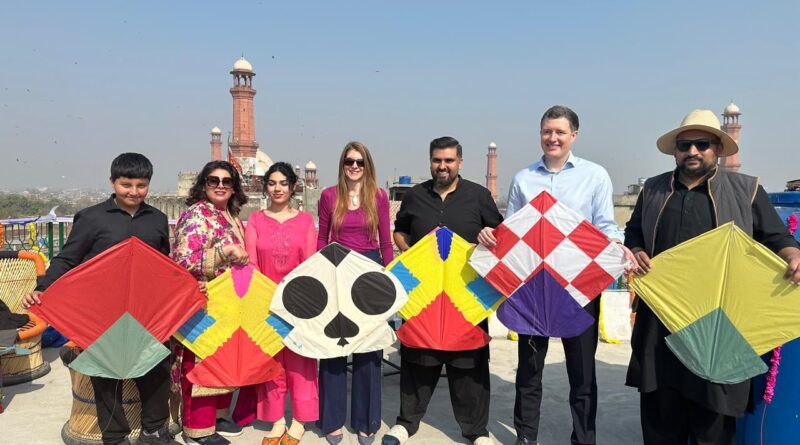 British High Commissioner Jane Marriott Joins Basant Celebrations in Lahore