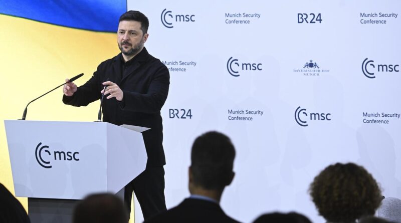 Zelenskyy Compares Russia-Ukraine Talks to 1938 Munich Agreement