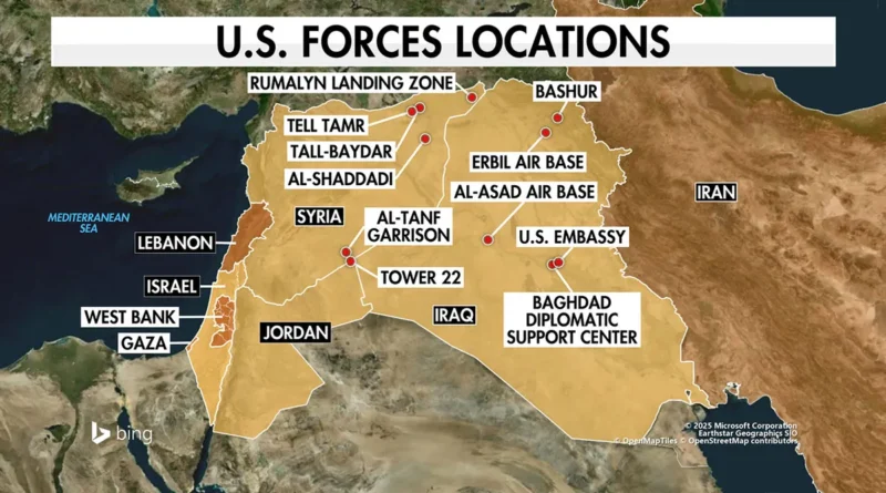 Iranian Missiles Target US Bases Across Gulf