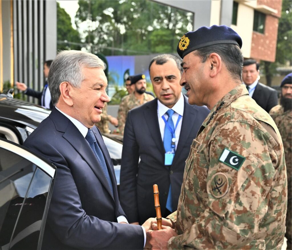 President Mirziyoyev Reviews Pakistan’s Indigenous Defence Capabilities at GIDS