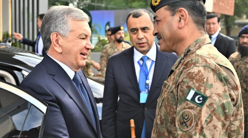 President Mirziyoyev Reviews Pakistan’s Indigenous Defence Capabilities at GIDS